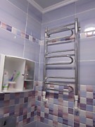 Установка полотенцесушителя